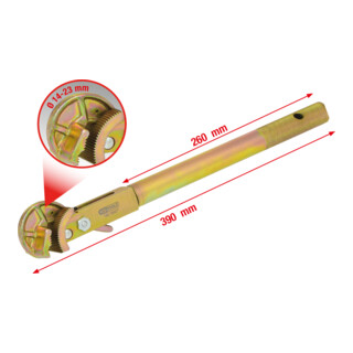 KS TOOLS  cl&eacute; de r&eacute;glage pour barre stabilisatrice