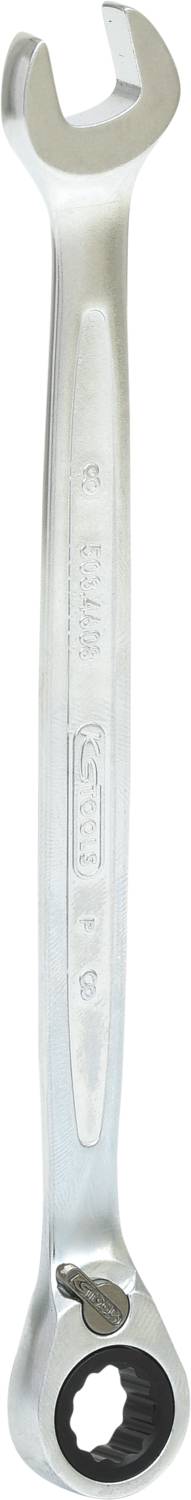 KS TOOLS  Cl&eacute; mixte a cliquet r&eacute;versible 72 dents 8 mm 503.4608