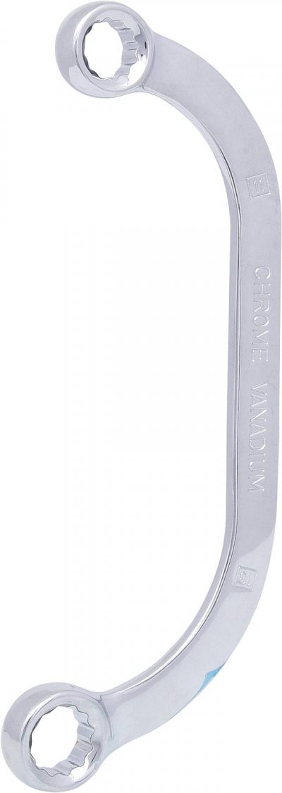 KS TOOLS  cl&eacute;s polygonales demi-lune chromeplus, 11x13mm