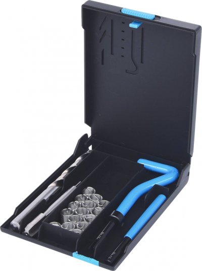 KS TOOLS  coffret de r&eacute;paration nirosthal m10x1,25x13,8 mm, 19 pcs