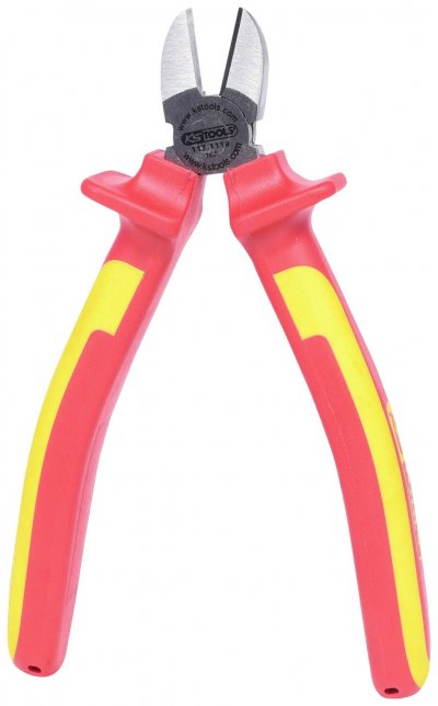 KS TOOLS  ERGOTORQUE 117.1119 Coupe-c&ocirc;te diagonale VDE 156 mm