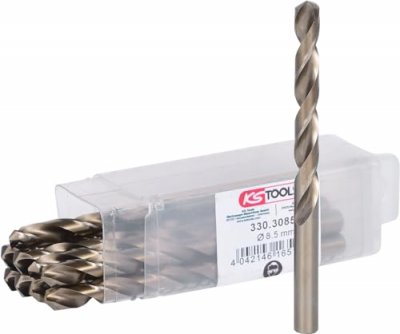 KS TOOLS  forets hss-co au cobalt, 8,5mm, 117mm