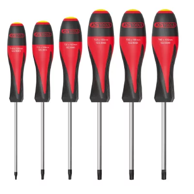 KS TOOLS  Jeu de 6 tournevis Ultimate, Torx 922.6060