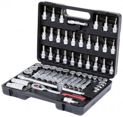 KS TOOLS  jeu de 61 cl&eacute;s &agrave; douille 3/8 911.0661 DFX-479635