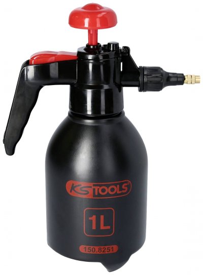 KS TOOLS  Pulverizador de la bomba de presi&oacute;n 1 l Noir