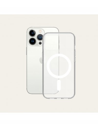 KSIX  Flex Magcharge Bulk Iphone 13 Pro Cover Clair