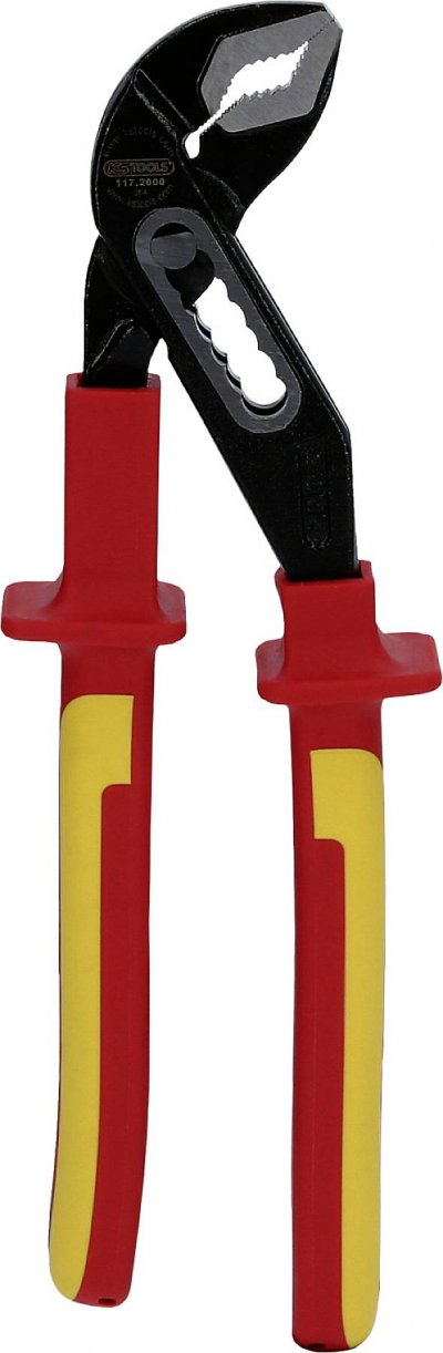KS TOOLS KSTools 117.2000 Pince Multiprise Entrepass&eacute;e Isol&eacute;e L.250 mm