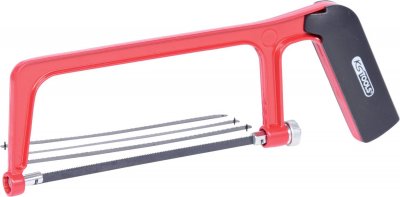 KS TOOLS Kstools -  Monture de scie petit mod&egrave;le, rouge, 150mm