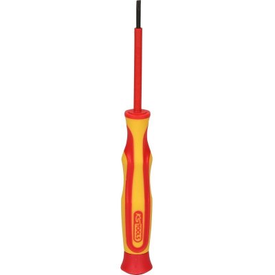 KSTOOLS  - Tournevis de pr&eacute;cision avec rev&ecirc;tement isolant pour vis fendue, 2,5 mm