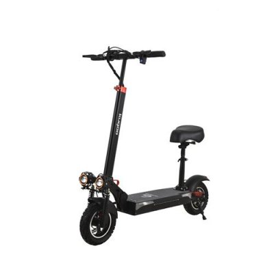  KUGOO M4 PRO Trottinette &Eacute;lectrique - 500W Pneus de 10 pouces Si&egrave;ges Amovibles Pliable - Noir 