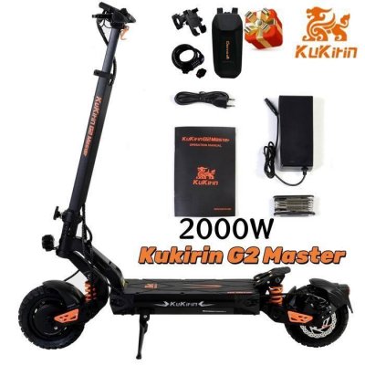 KUKIRIN  G2Master - Scooter &eacute;lectrique - 52 V - 208 Ah - Trottinette &eacute;lectrique tout-terrain pliable