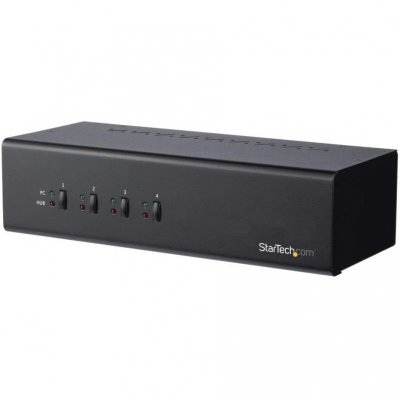 STARTECH Kvm 4 puertos dvi v deo doble SV431DL2DU3A
