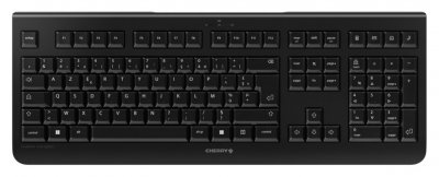 CHERRY KW 3000 - Clavier - sans fil - 2.4 GHz - AZERTY - Fran&ccedil;ais - noir
