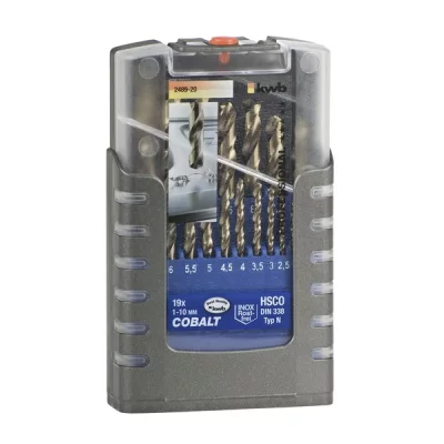 KWB  - 248920 Jeu de forets pour le m&eacute;tal 19 pi&egrave;ces 1 pc(s)