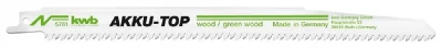 KWB  Lame de scie sabre, travail du bois, HCS, 2 x moyen - 576100