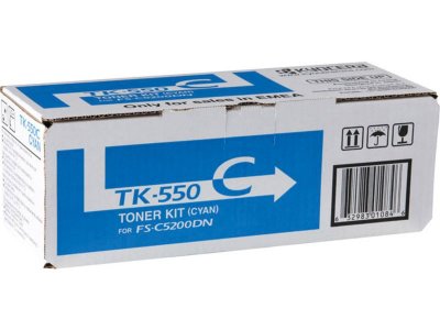 KYOCERA   TK-550C Original Cyan 1 pi&egrave;ce(s)