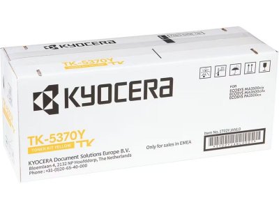 KYOCERA  TK 5370Y - Jaune - original - cartouche de toner - pour ECOSYS MA3500CIFX