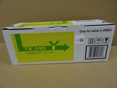 KYOCERA  Toner original TK 590 Y - Jaune