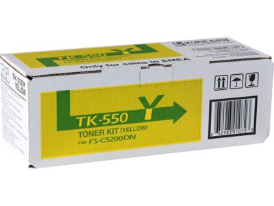 KYOCERA  tonerpatrone - tk550y - yellow 1t02hmaeu0