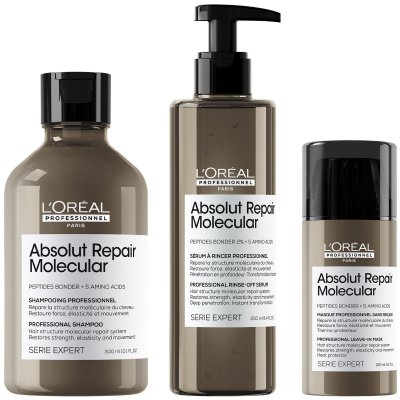 L OREAL PROFESSIONNEL L'Or&eacute;al Pro Shampooing Absolut Repair Molecular L'Or&eacute;al Pro 300ml