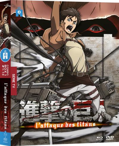 L'attaque des Titans  1/2  Coffret Combo Blu-Ray + DVD