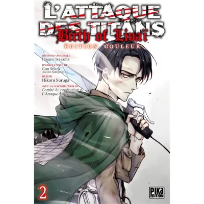 L'attaque des titans - birth of Liva&iuml; - &eacute;dition couleur tome 2