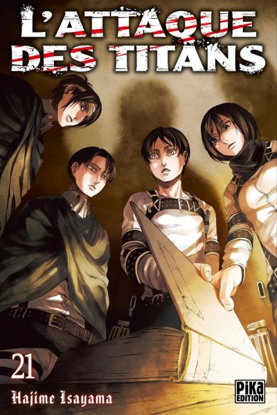 L'Attaque des Titans T21 (Manga)