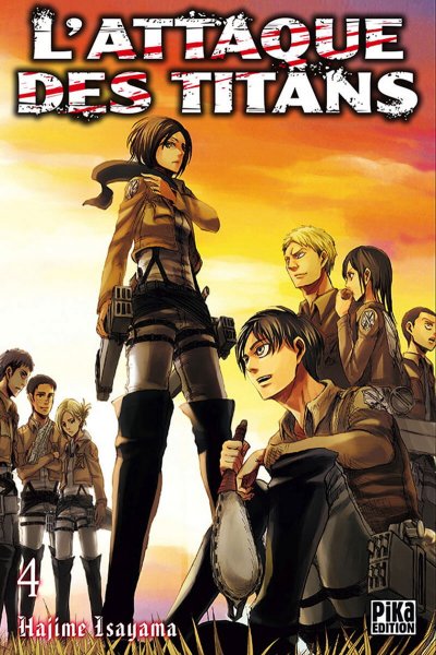 L'attaque des titans - Tome 4 (Manga)