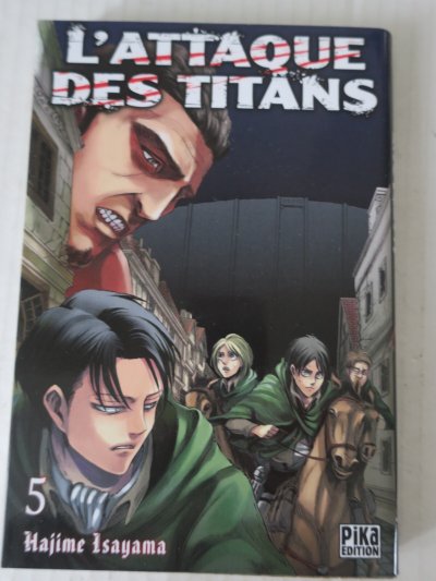 L'attaque des titans - Tome 5 (Manga)