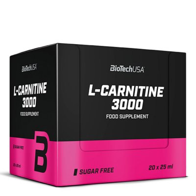 BIOTECH USA L-CARNITINE 3000  20 Shots (Citron - 20 x 25ml)