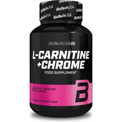 BIOTECH USA L-Carnitine + Chrome (60 Caps) L-Carnitine