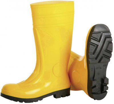 LEIPOLD DOEHLE L+D Homme Sad Plastic 2490-43 Bottes de s&eacute;curit&eacute; en PVC Taille 43, Jaune