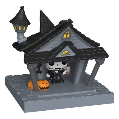 FUNKO L'etrange No&euml;l De Mr. Jack - Figurine Bitty Pop! Town Jack At Home