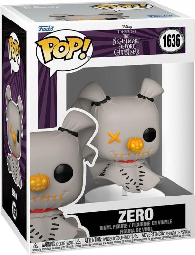 FUNKO L' Etrange No&euml;l de Mr Jack - Figurine POP! Patchwork Zero 9 cm