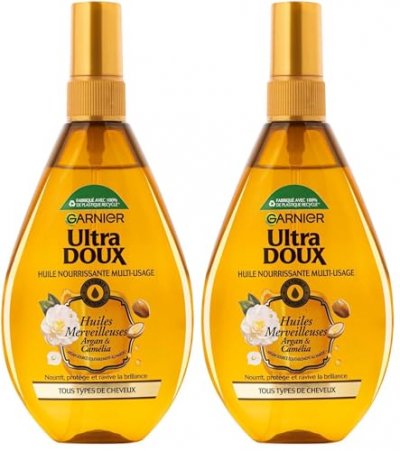 GARNIER L'Huile Merveilleuse aux huiles d'argan et cam&eacute;lia 