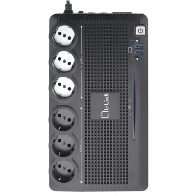 UNISEX L-link Ll-700-g6 700va Ups Noir One Size / EU Plug