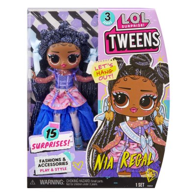 L.O.L. SURPRISE  - Tweens S&eacute;rie 3 - Poup&eacute;e Mannequin 15cm - Nia Regal