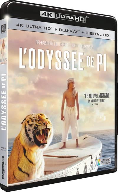 L'Odyss&eacute;e de Pi  Blu-ray 4K Ultra HD