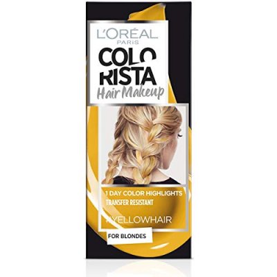 LOREAL L'OR&Eacute;AL - Coloration &Eacute;ph&eacute;m&egrave;re COLORISTA HAIR MAKE-UP - YellowHair