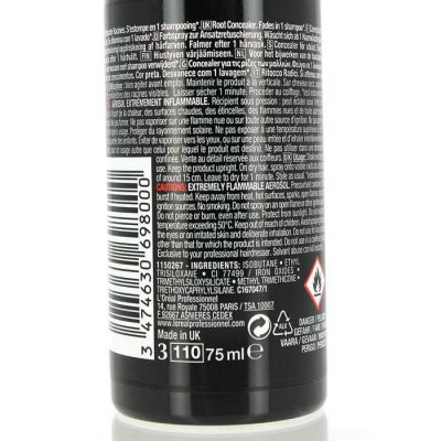 L OREAL L'Or&eacute;al Hair Touch Up, noir, 75 ml