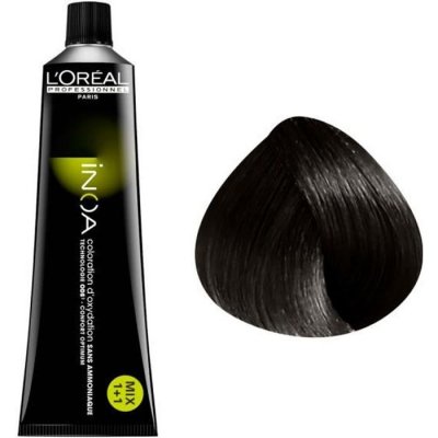LOREAL L'Or&eacute;al Inoa Dye Inoa Ammonia Free 3 Dark Brown 60ml