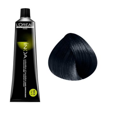 L OREAL PROFESSIONNEL L'Or&eacute;al Inoa Teinture pour cheveux sans ammoniaque n&deg; 1 60g