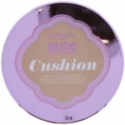 L OREAL L'Or&eacute;al Nude Magique Cushion Dewy Glow Fond de teint - 04 Rose Vanille