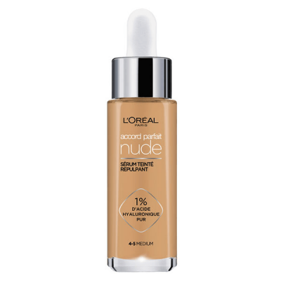 L OREAL PARIS L'Or&eacute;al Paris - Accord Parfait S&eacute;rum teint&eacute; repulpant 4-5 MEDIUM 30 ml