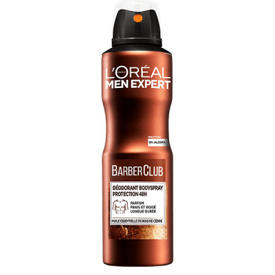 L OREAL MEN EXPERT L'Or&eacute;al Paris - BARBERCLUB D&eacute;odorant Bodyspray Homme 150 ml