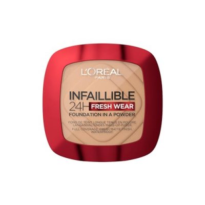 L OREAL PARIS L'Or&eacute;al Paris Fond de Teint Fresh Wear 24H SPF 25 9 gr 300Ambre