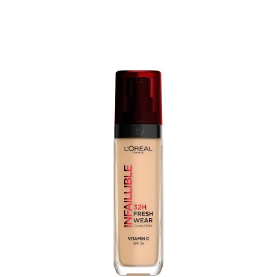 L OREAL PARIS L'Or&eacute;al Paris Fond de Teint Fresh Wear 32H Spf25 30 ml 225 Martre