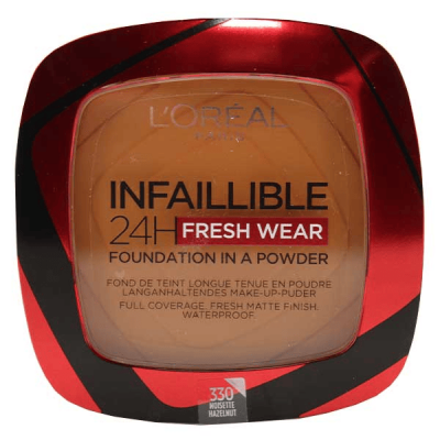 L OREAL PARIS L'Or&eacute;al Paris Infaillible 24H Fond de Teint  en Poudre 33O Noisette
