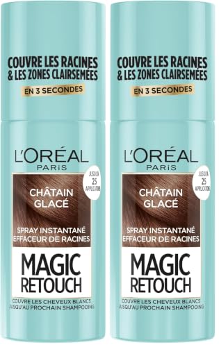 MAGIC RETOUCH L'or&eacute;al Paris  Spray Retouche Racines Ch&acirc;tain Glac&eacute;