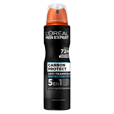 L OREAL PARIS L'Or&eacute;al Paris - ME Carbon Protect Deo D&eacute;odorant Spray Homme 150 ml
